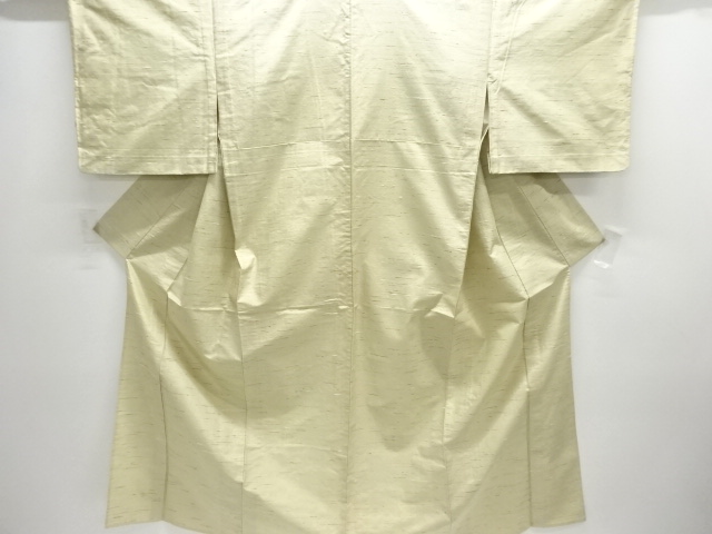 JAPANESE KIMONO / ANTIQUE HITOE KIMONO / SILK / TSUMUGI